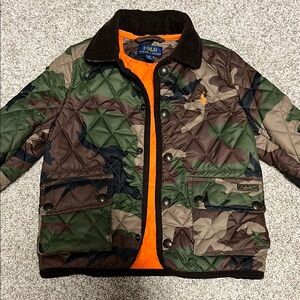 NWOT Polo Ralph Lauren Kids Camo Jacket